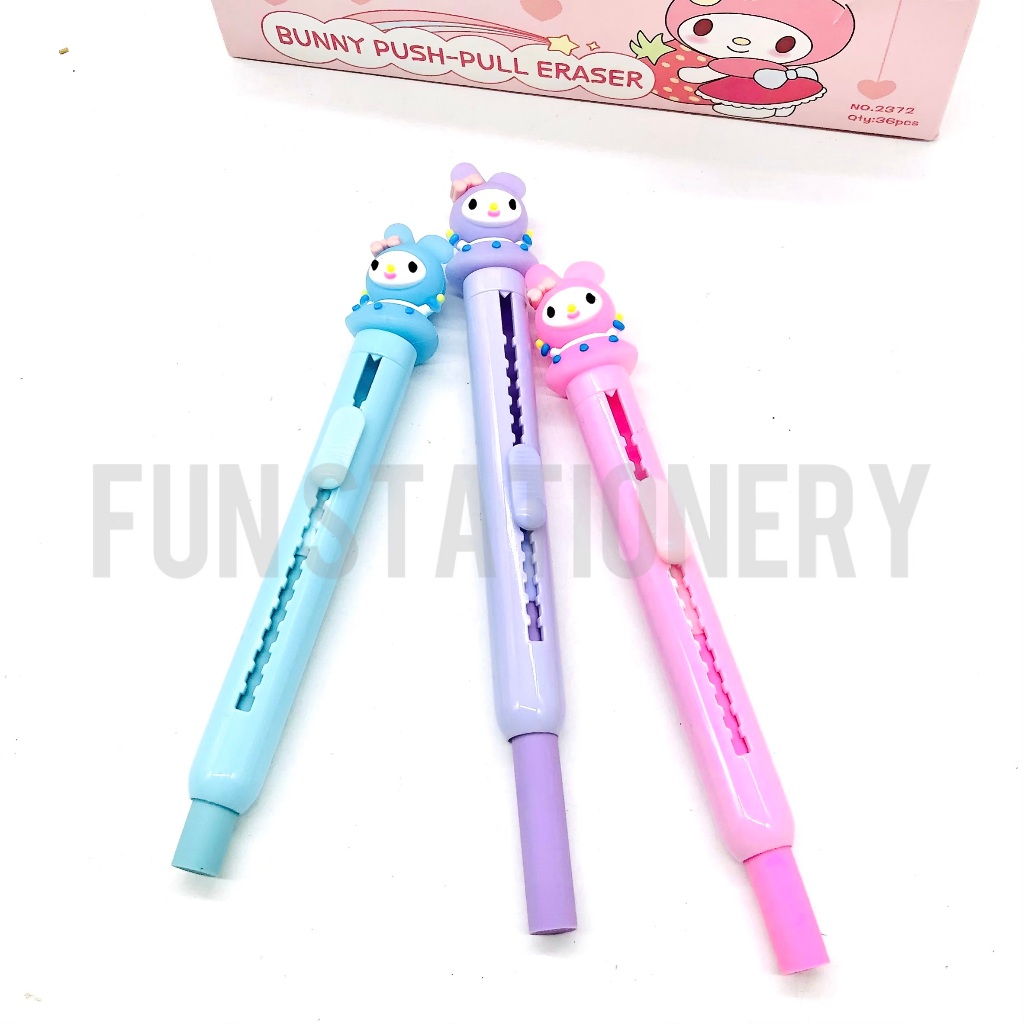 

PENGHAPUS STICK 2372 MY MELODY / STIP SANRIO / PUSH PULL ERASER