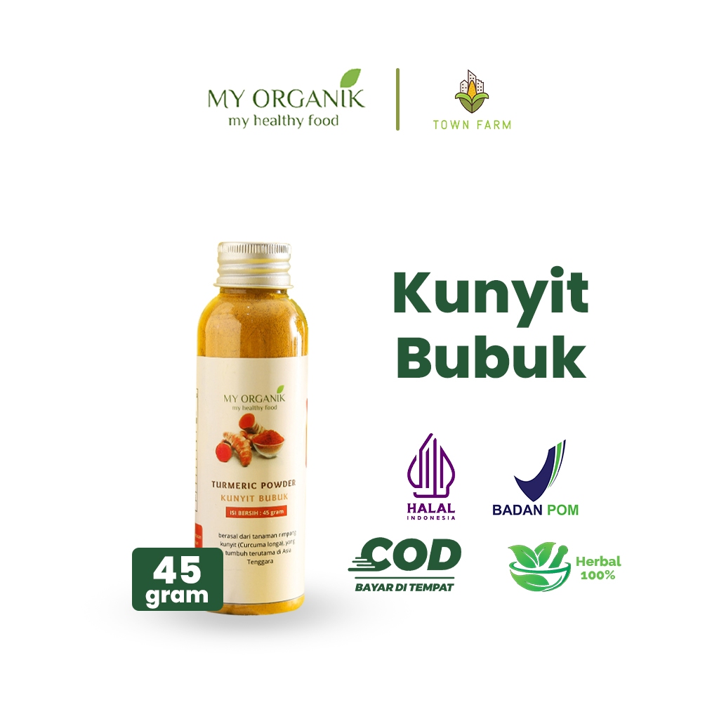 

My Organik Kunyit Bubuk Murni 100% Organic Turmeric Powder