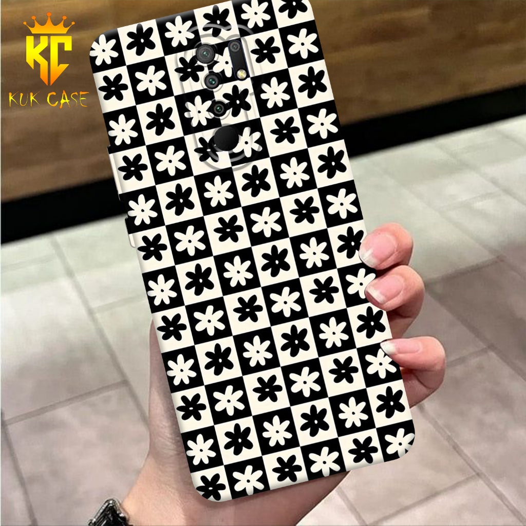 Case Motif REDMI 9 Aesthetic Bahan Softcase silicon Lentur - Skin /  Casing Handpone