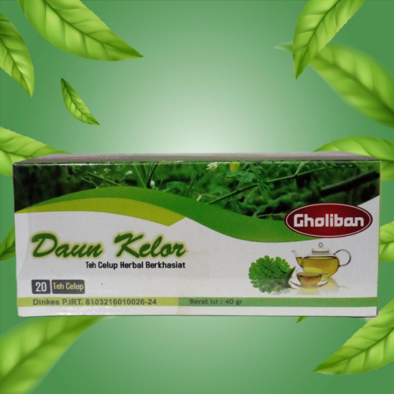 

Teh Celup Daun Kelor Gholiban