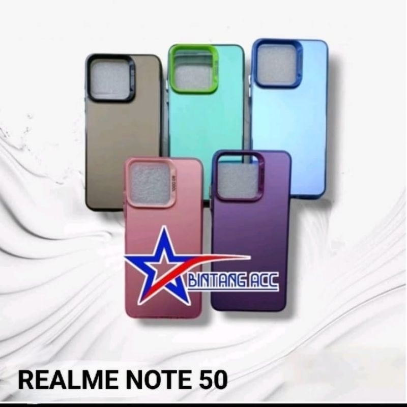Case Imd Hologram Realme Not 50 Hibryd Silikon Softcase