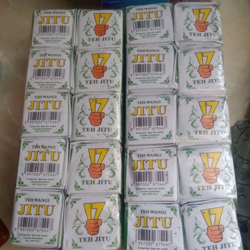 

teh jitu 999 perpack isi 10pcs