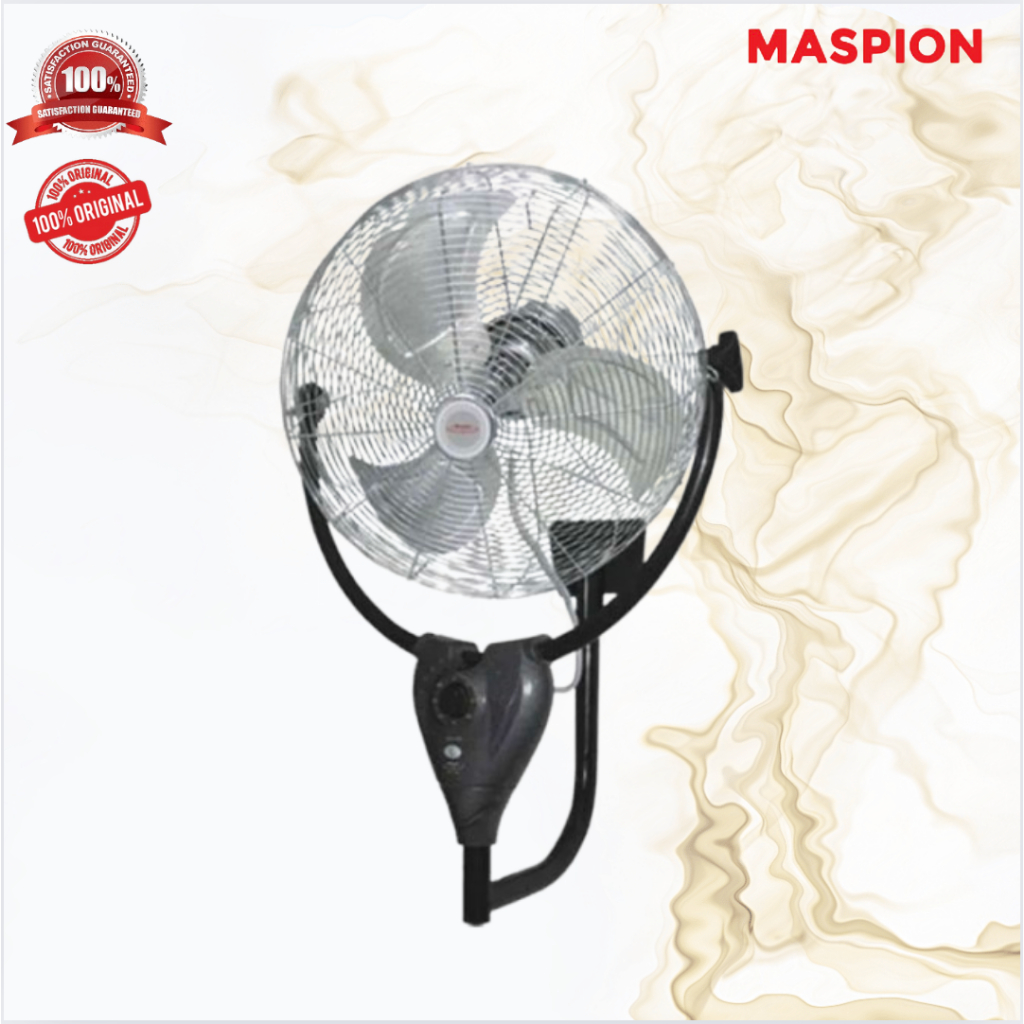 KIPAS ANGIN MASPION PW 501 POWER FAN/PW501/PW-501/POWER WALL FAN 20"/ORIGINAL MASPION/ GARANSI RESMI