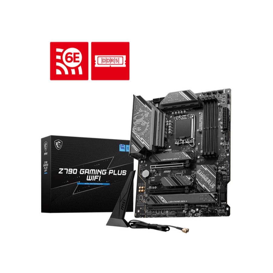 MSI Z790 GAMING PLUS WIFI | MOTHERBOARD INTEL Z790 LGA 1700 DDR5 ATX