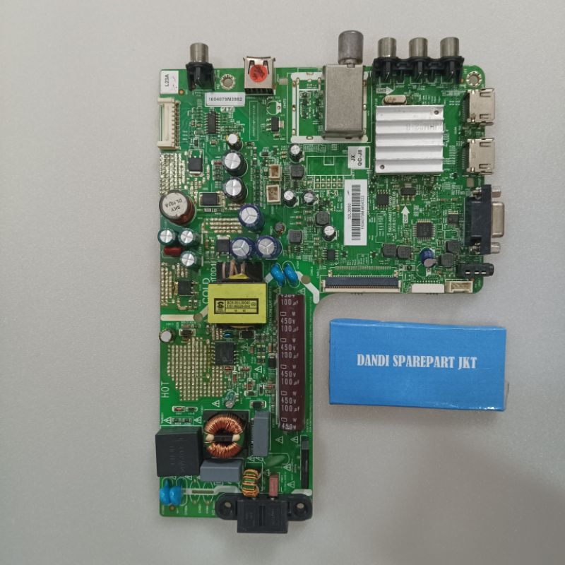 MB led tv Toshiba 32L3650 - mainboard tv - mesin tv led