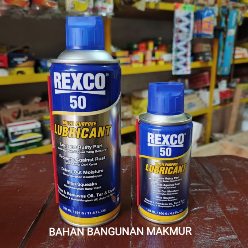 PELUMAS ANTI KARAT PENETRATING OIL SERBAGUNA REXCO 50 - REXCO 50 120ML, REXCO 50 350 ML