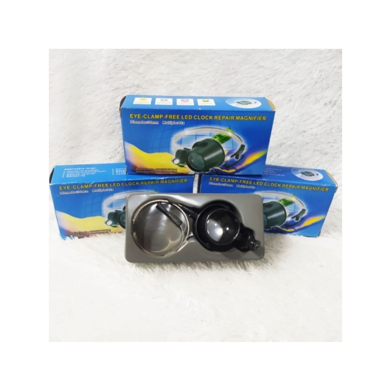 Kawat Lup+kaca pembesar+Lampu