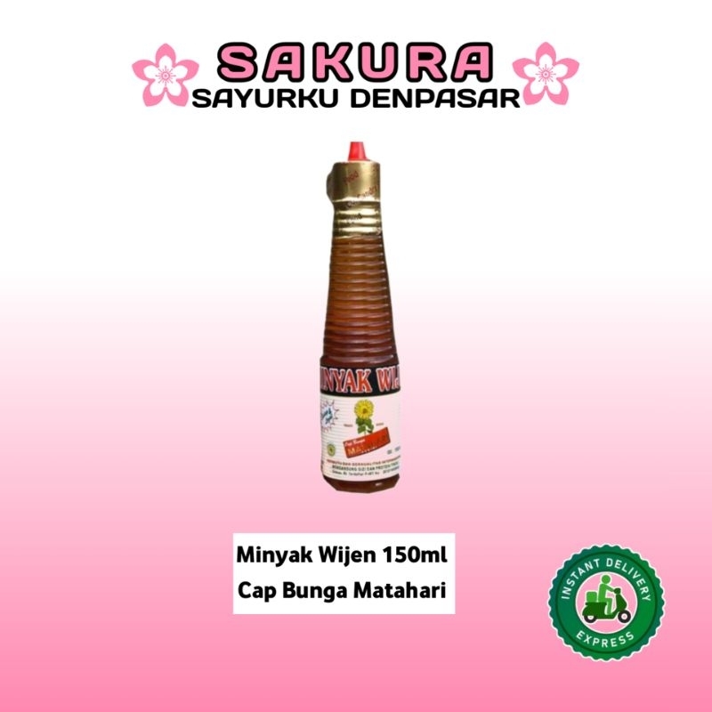 

Minyak Wijen Cap Bunga Matahari 150ml - SAKURA