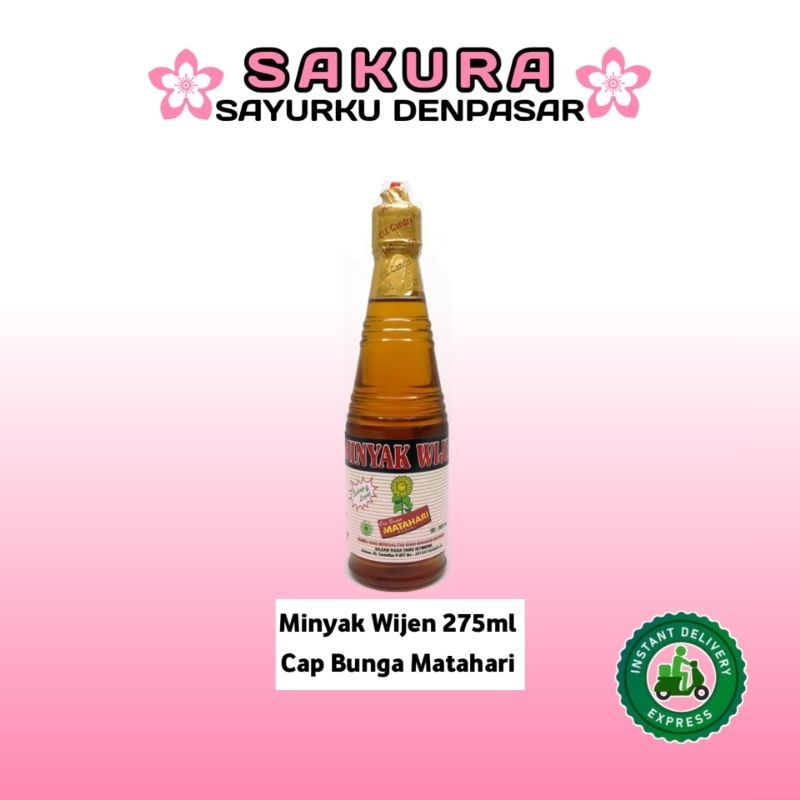 

Minyak Wijen Cap Bunga Matahari 275ml - SAKURA