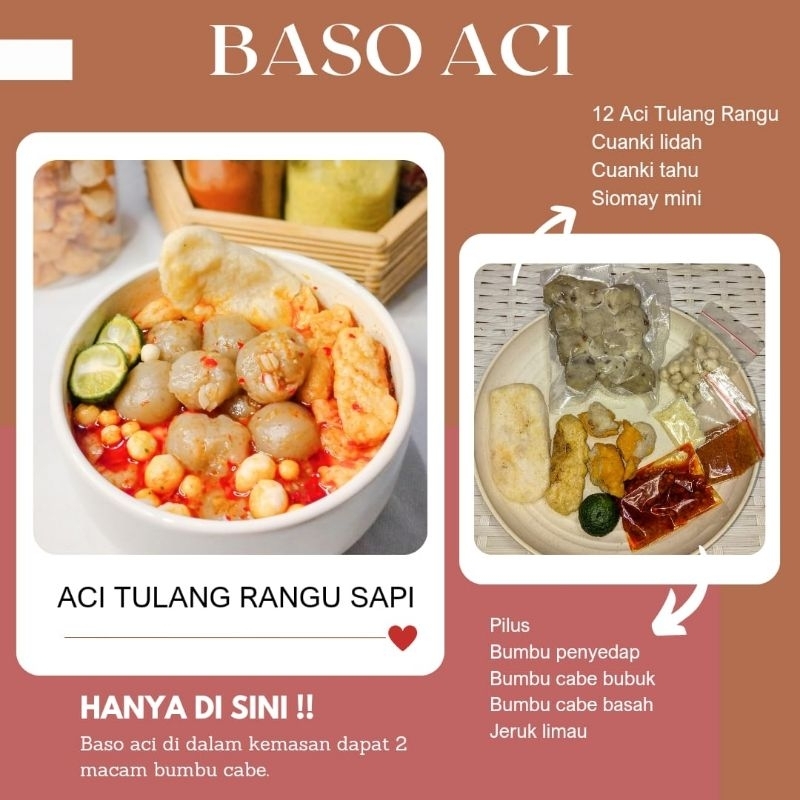

Baso Aci Hommade