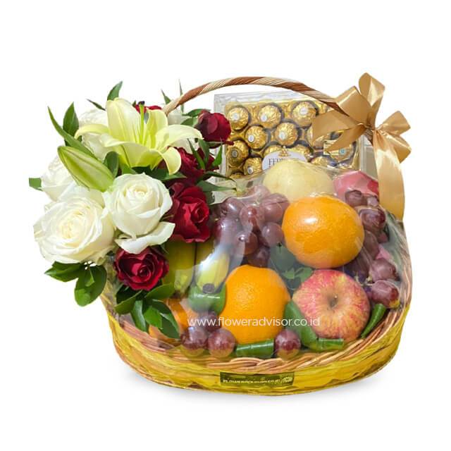 

Parcel Buah Segar - Parcel Buah Set - Hampers Buah Lebaran Natal Orang Sakit - FlowerAdvisor