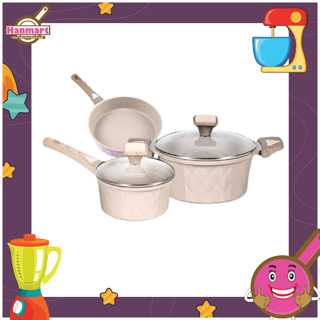 Numan Maja Series ( SaucePan / FryPan / Casserole )