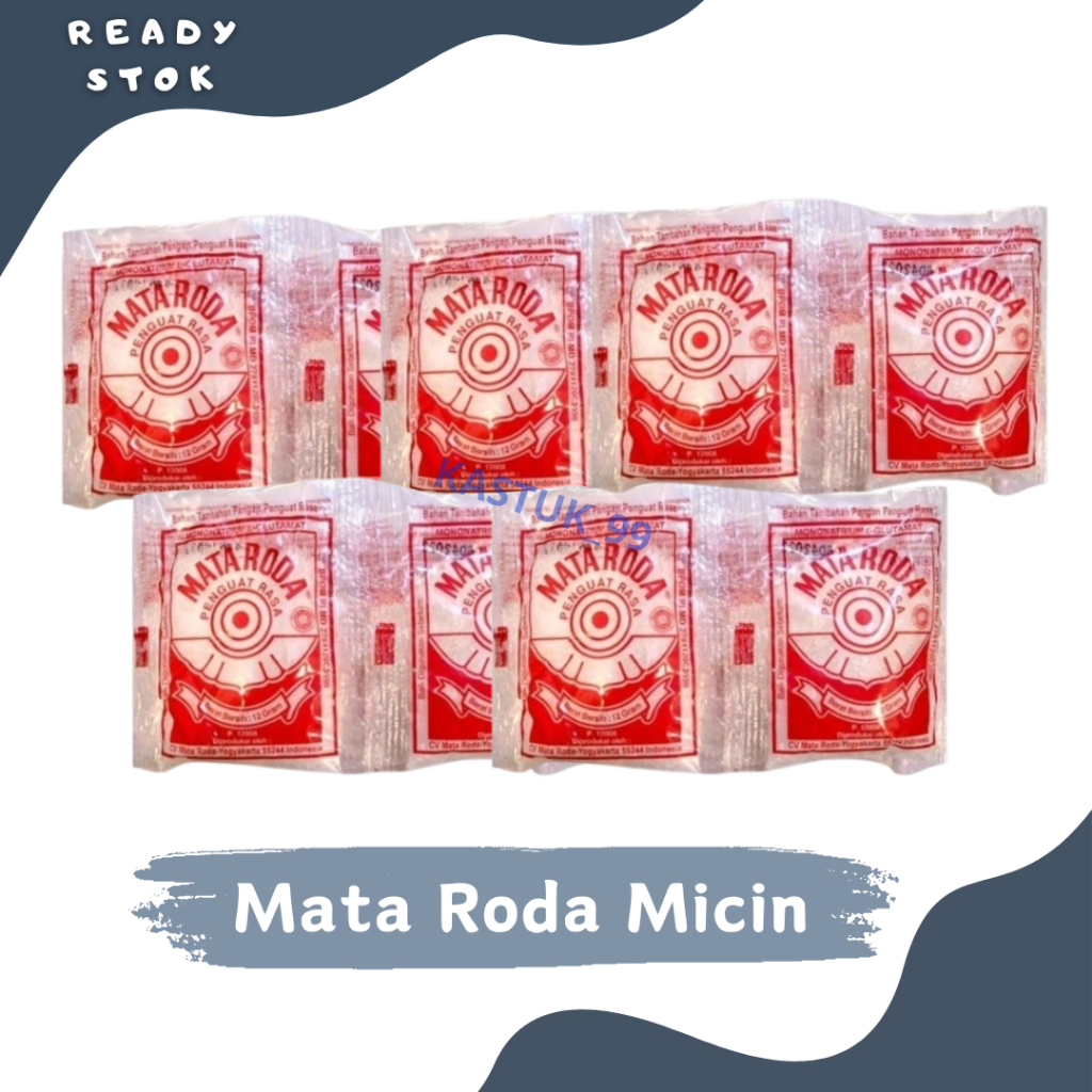 

Mata Roda Micin 10x12gr (1Renceng)