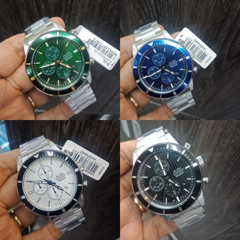 Jam Tangan Pria Alba Original AM3953X1 // AM3955X1 // AM3959X1 // AM3957X1