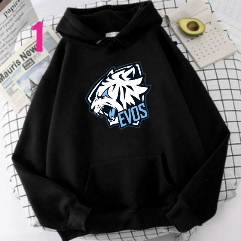 SWEATER HOODIE ANAK EVOS MOBILE LAGEND 3-15TAHUN