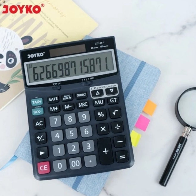 

Bestseller JOYKO CC 27 CHECK CORRECT CALCULATOR ORIGINAL Kalkulator Meja spt DJ12D