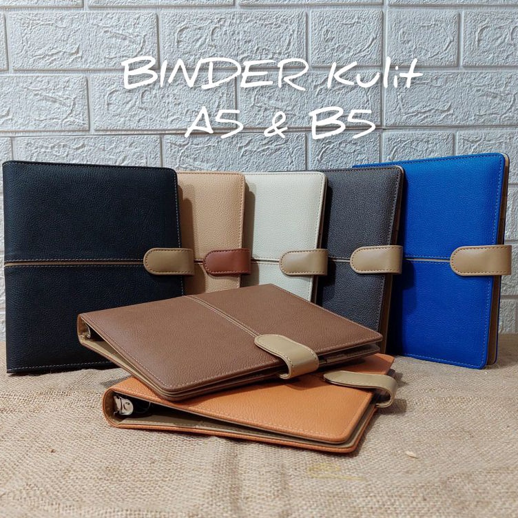 

Binder Kulit A5 B5 Binder Kuliah Cover Binder Binder A5 Ring 6 Ring 2 B5 Ring 26 Buku Binder