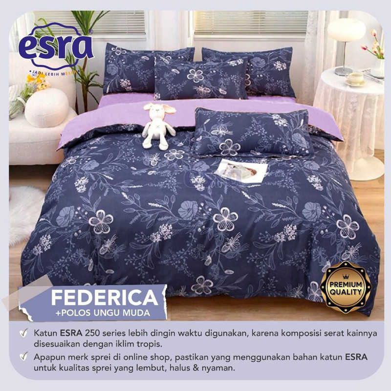 kain sprei meteran federica esra