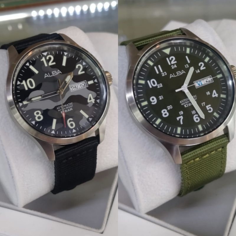 Jam Tangan Pria Alba Original Automatis   AL4273X1 //  AL4217X1