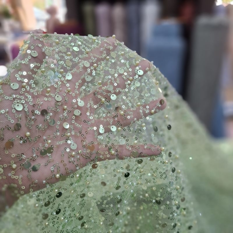 Tulle Full Payet Tulle Seribu Payet - Mediantsm