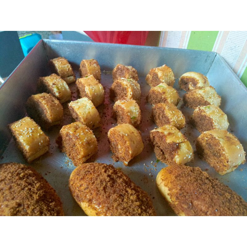 

NOB roti abon gulung mini isi 10pcs(luar dalem abon) , fresh from the oven