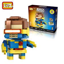Mainan edukasi bricks loz 1405 cyclops cubedude