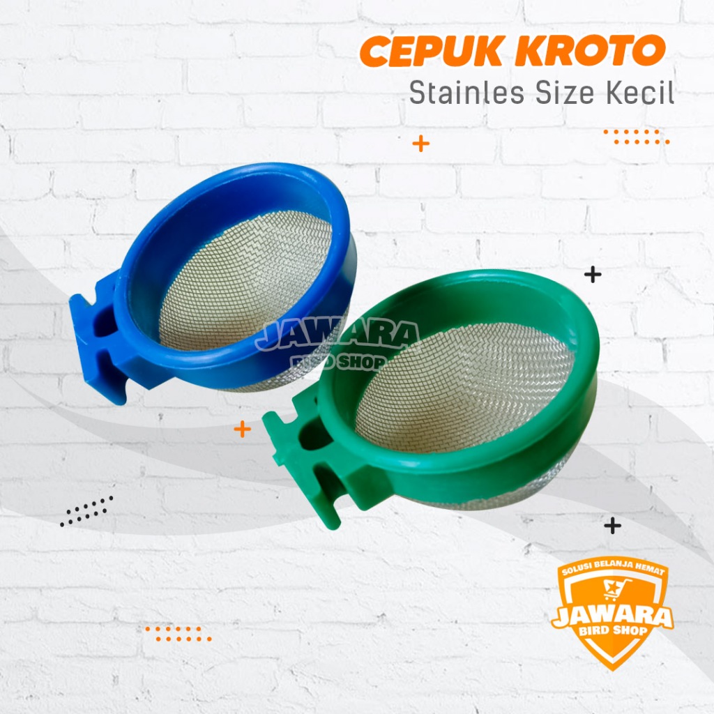 CEPUK KROTO DAN ULAT STAINLESS KECIL MURAI BATU PLECI KACER PUNGLOR CENDET CUCAK IJO
