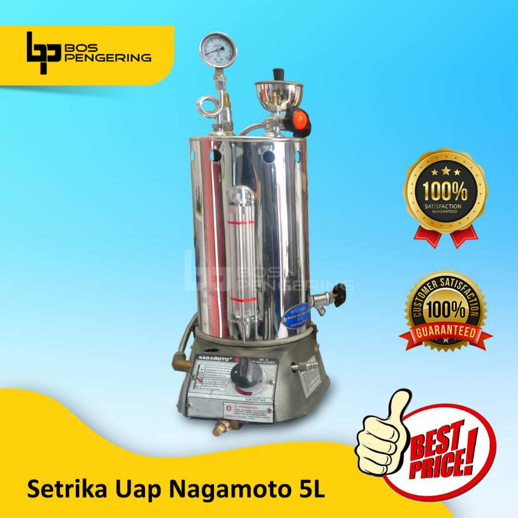 Boiler NAGAMOTO BANDUNG Setrika Uap Nagamoto