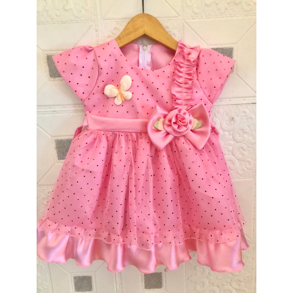 Baju Pesta Anak Umur 12-18 Bulan
