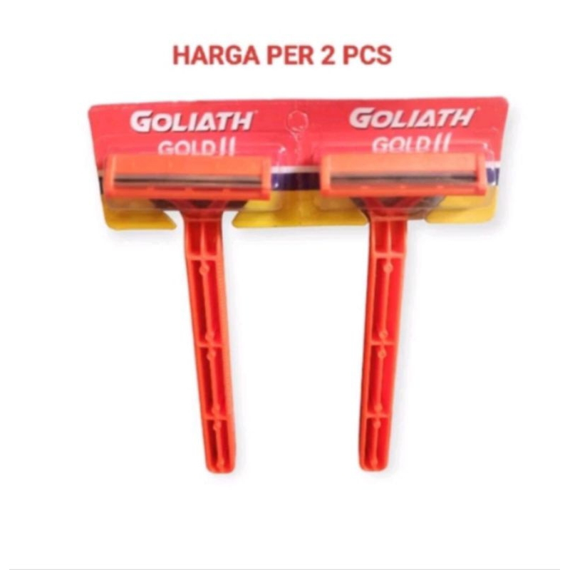 Bendit 3 Goliath Gold 2 Double Blade (Dapat 6pcs)