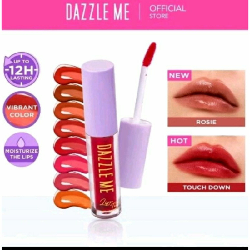 Dazzle Me Ink Licious Lip Tint Hyper Stay Long Lasting Liquid Lip Stain Moisturizing