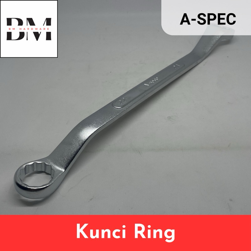 Kunci Ring A-SPEC 22 x 24mm