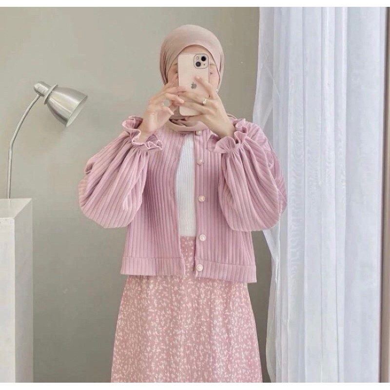 BLOUSE KNIT HORNET/CARDIGAN KNIT HORNET/BLOSE HORNET