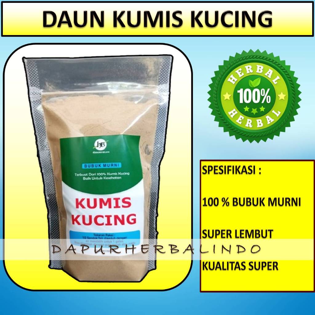 

DAUN KUMIS KUCING [ BUBUK MURNI ]