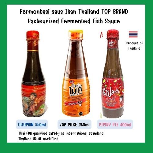 

(Ready)Fermented Fish Sauce Thailand Fermentasi Saus (Somtam Thailand Saus)