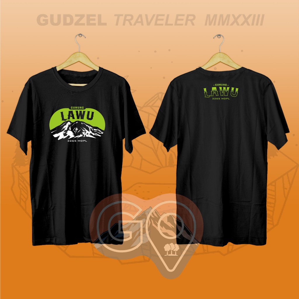 kaos gunung LAWU mount kaos pendakian kaos pendaki kaos traveler