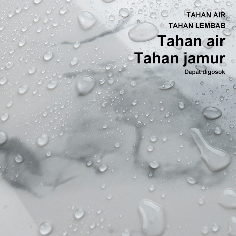 RB Wallpaper Dinding VINYL Marble Roll 2.8 Meter 1.2 Meter / Vinyl Marbel Granit / Stiker Lemari