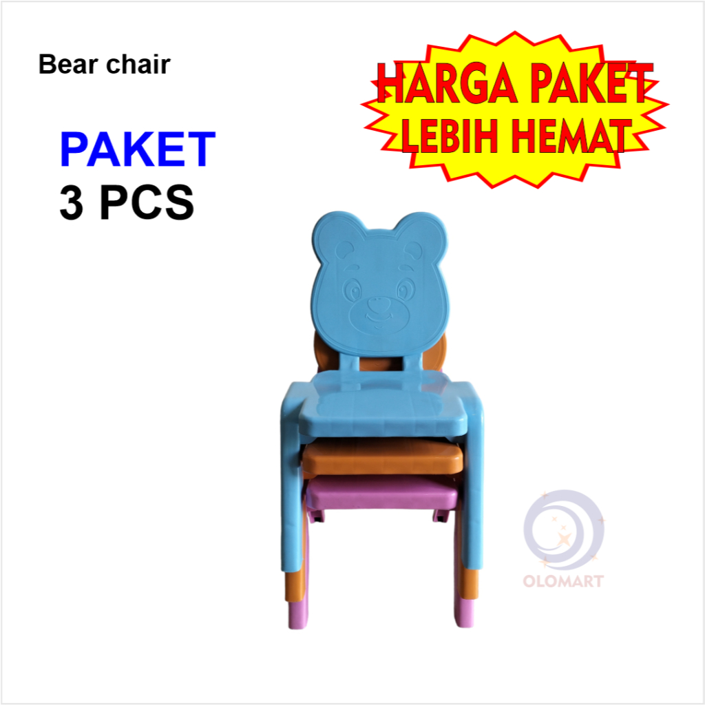 Bangku plastik / Kursi plastik / Bangku kecil / Kursi kecil / Bangku Segi Pendek / Bangku / Kursi