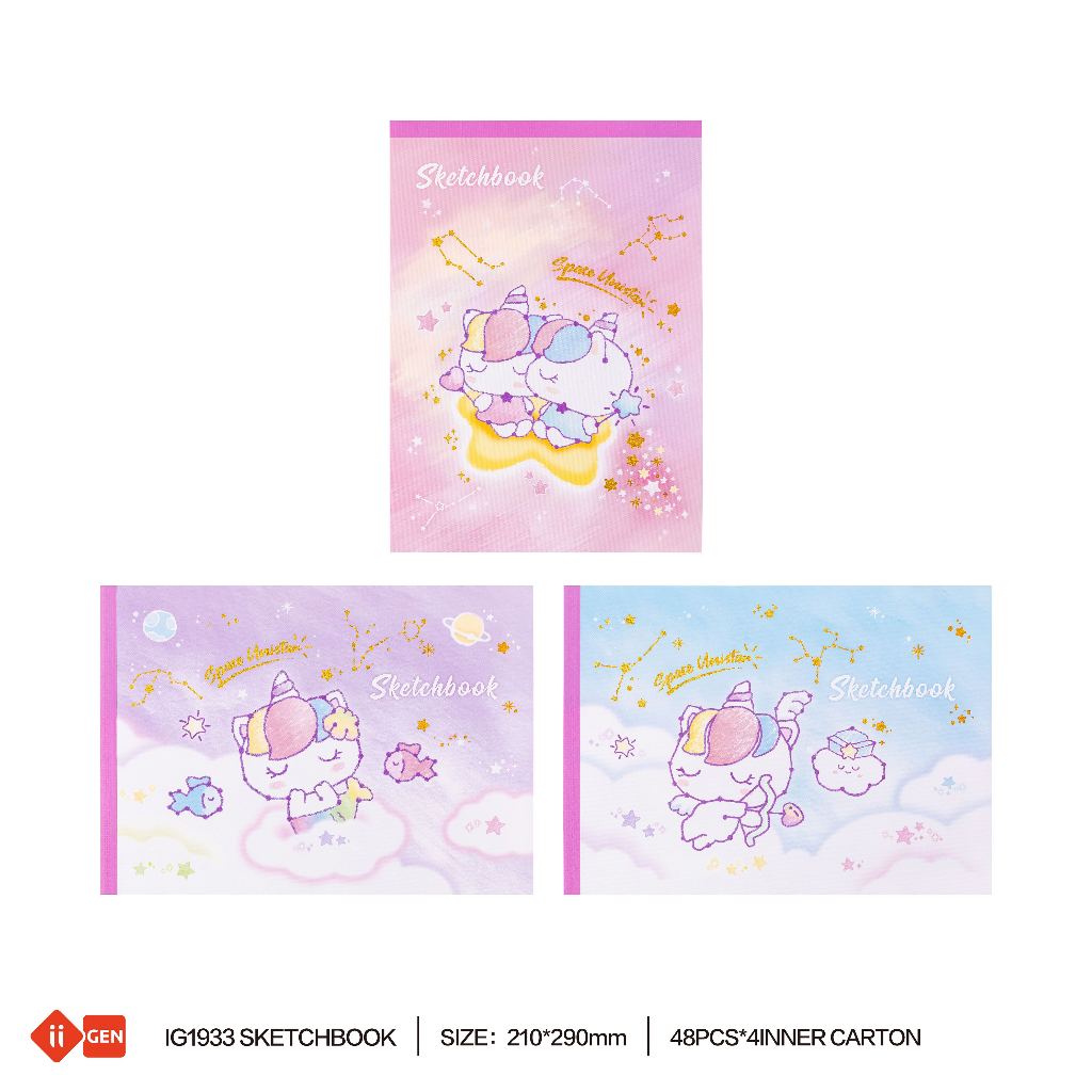 

Lazy Stars Unicorn Painting Book/ Buku Cat/ Buku Melukis/ Buku Menggambar/Buku Melukis IIGEN IG1933
