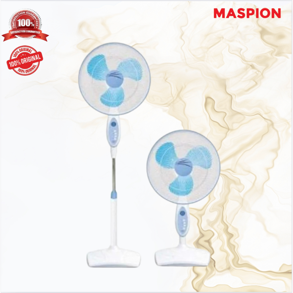 KIPAS ANGIN MASPION EX 167S/STAND FAN KIPAS BERDIRI/EX167S/EX-167S/EX-167 S/EX 167S/ORIGINAL/GARANSI