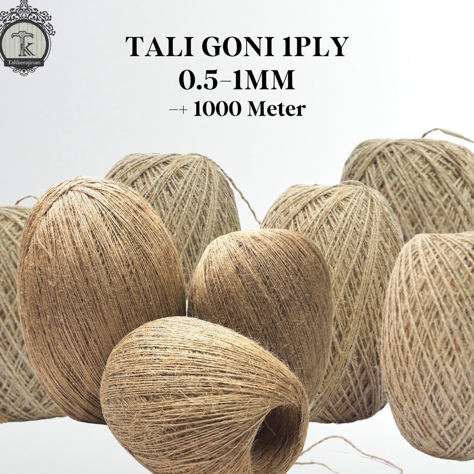 

KODE W32V Tali goni tali hantag 1mm 1meter