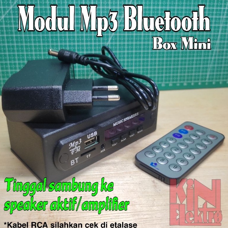 KODE E83B Modul MP3 player Bluetooth 5 lengkap Box mini tinggal sambung ke ampli