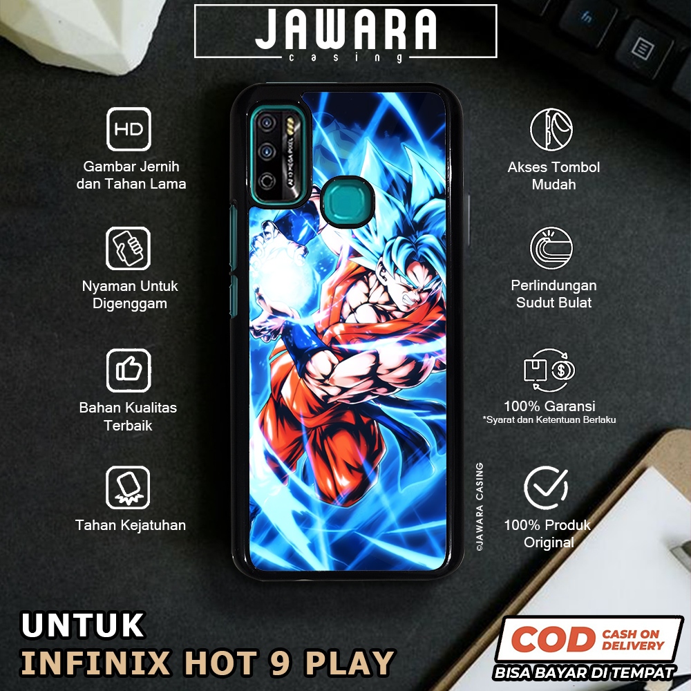 Case Infinix Hot 9 Play Casing Infinix Hot 9 Play [DBZ] Premium Glossy Case Hp Infinix Jawara Casing