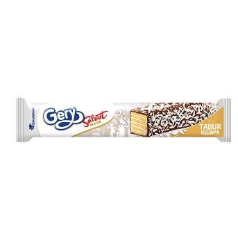 

Wafer Cream Coklat Tabur Kelapa - 20g