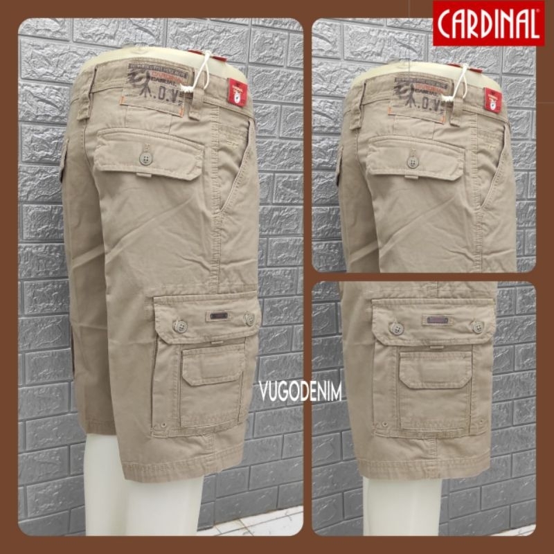 CARDINAL size 40-46 bigsize / celana pendek cargo pria / celana cargo pendek CARDINAL / celana pende