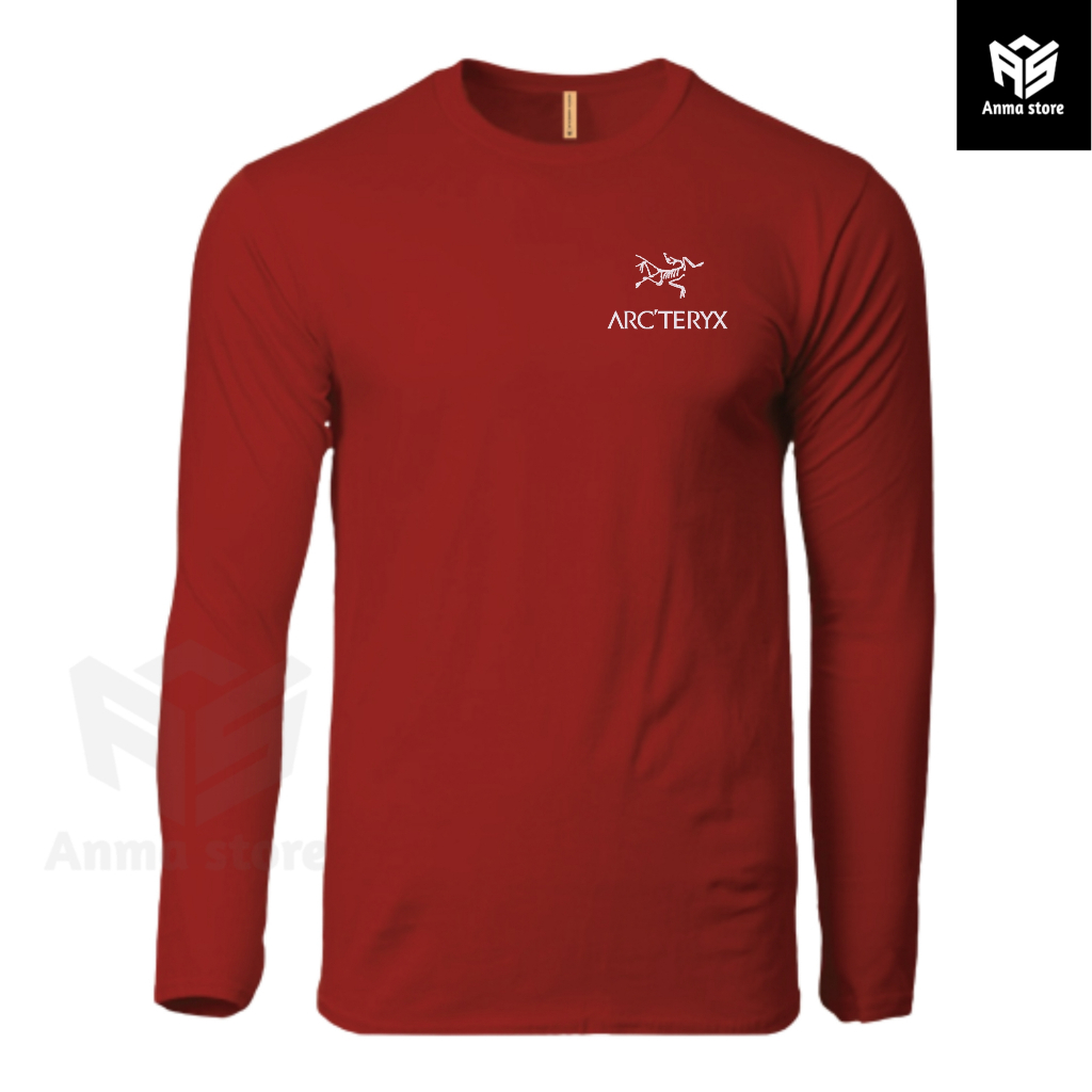 Kaos Baju Lengan Panjang Pendaki Gunung Arcteryx Mountain