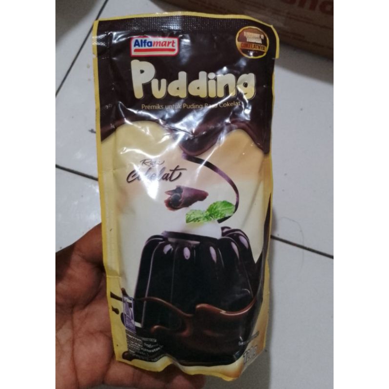 

ALFAMART PUDDING COKELAT termurahhh