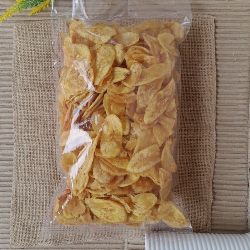 

KERIPIK PISANG 500 GR |KERIPIK MURAH LOKAL | CEMILAN SEHARI - HARI