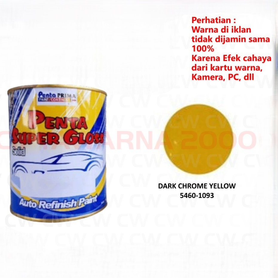 

cat penta super gloss solid nc dark Chrome yellow 1093 ( 200g - 1kg )