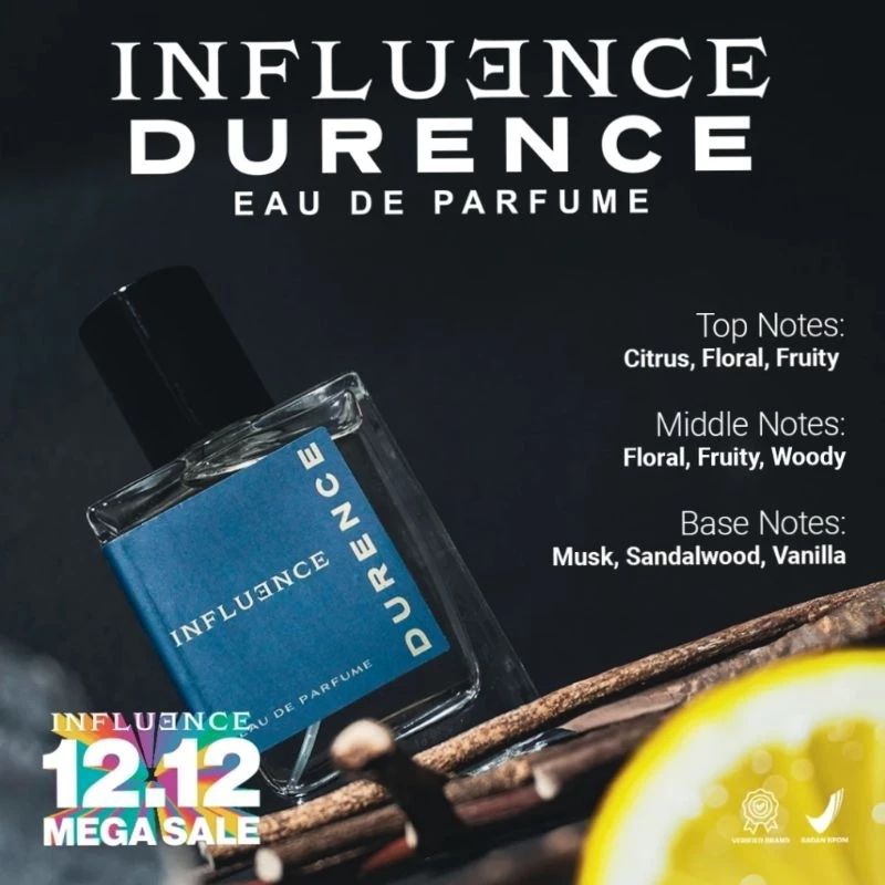 [ TERLARIS NO.1 ] Parfum Influence Durence Eau Deu Parfum Pria Tahan Lama